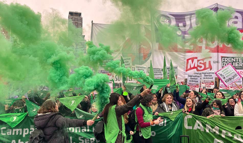 Aborto legal: activistas denuncian el cierre de consejerías en Lomas de Zamora 3 1 Ivan Gebetsberger 0007