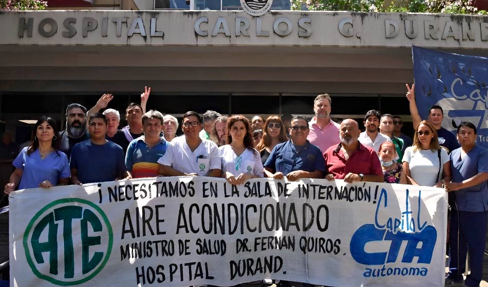 El Hospital Durand tuvo que cancelar las cirugías por gases tóxicos  3