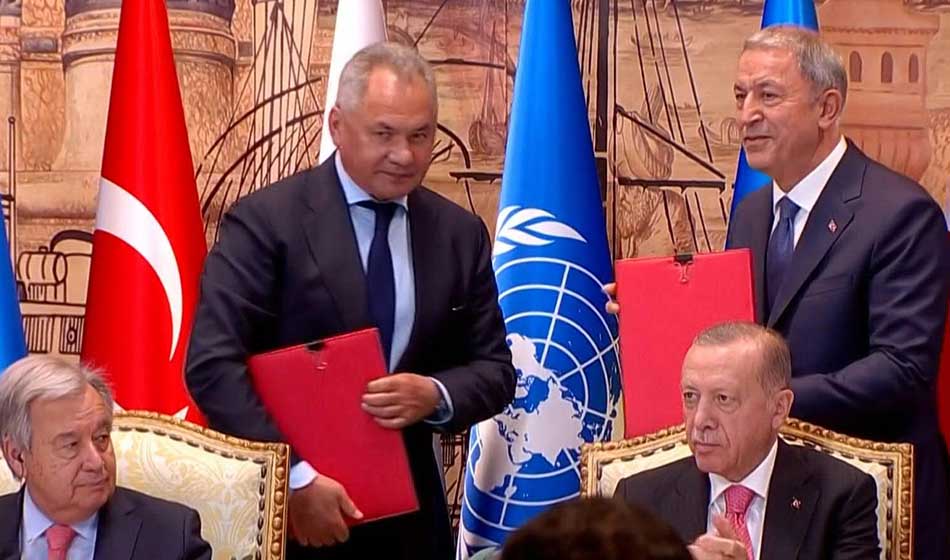 Rusia suspende su participación en el acuerdo de granos y recrudece el conflicto en el área 1 Acuerdo