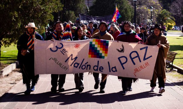El Tercer Malón de la Paz llegó a La Plata para visibilizar la realidad de los pueblos originarios