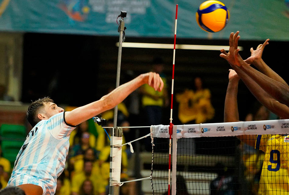 3 La seleccion Argentina de voley continua invicta en el sudamericano Confederacion Sudamericana de Voley