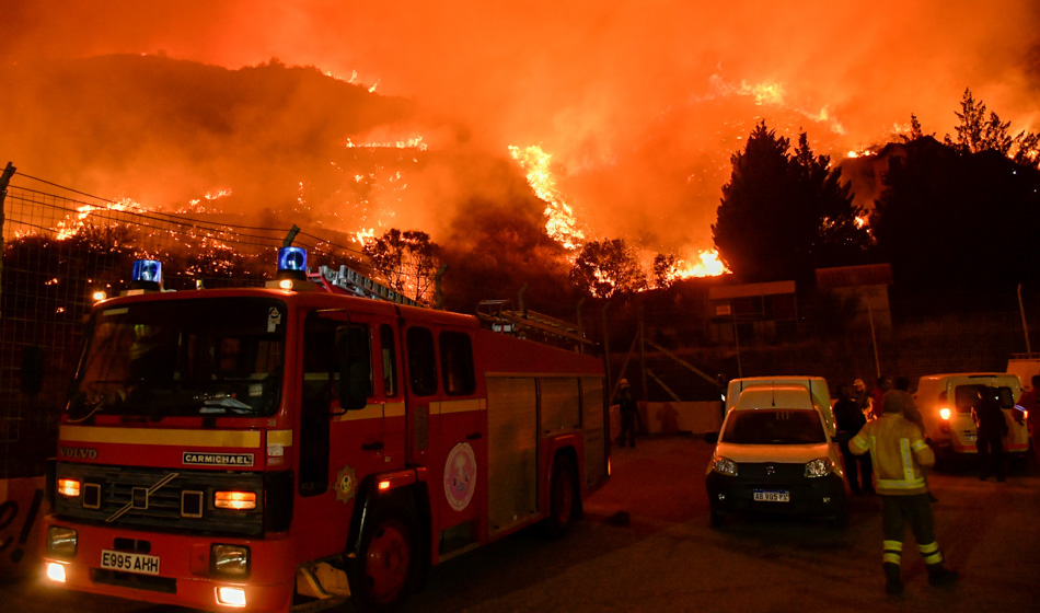 incendios en San Luis y Córdoba