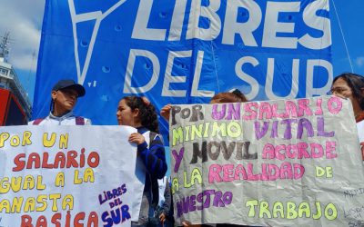 CABA: Unidad Piquetera se movilizó por un Salario Mínimo, Vital y Móvil más justo