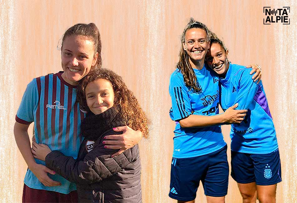 Grandes promesas de la selección argentina de fútbol femenino piden pista 4