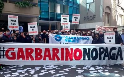 La lucha de les trabajadores de Garbarino continúa