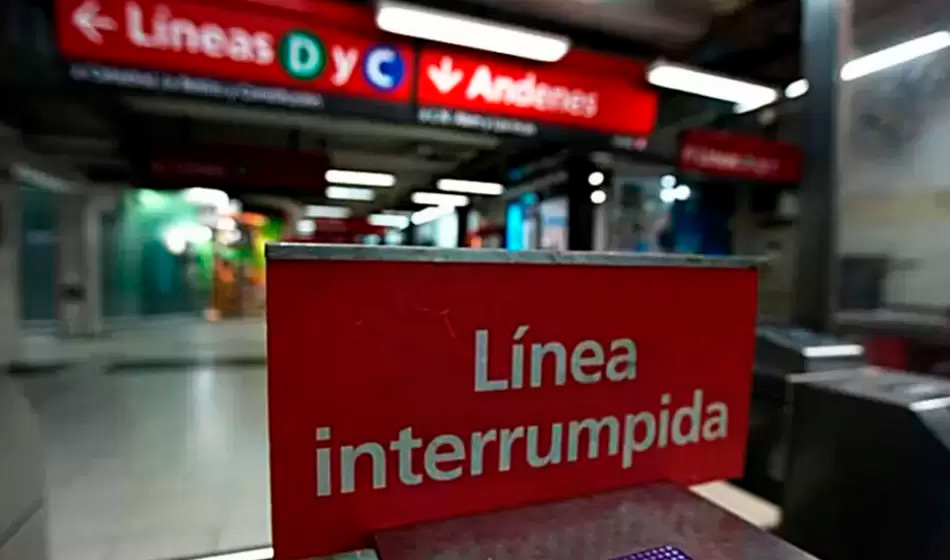 las líneas de Subte y Premetro a partir de las 19 hasta el cierre. Crédito: Diario con vos