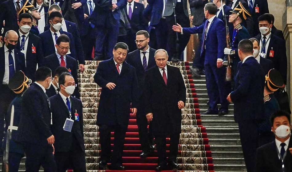 Xi Jinping y Putin en Moscu Credito Pavel Byrkin Kremlin REUTERS