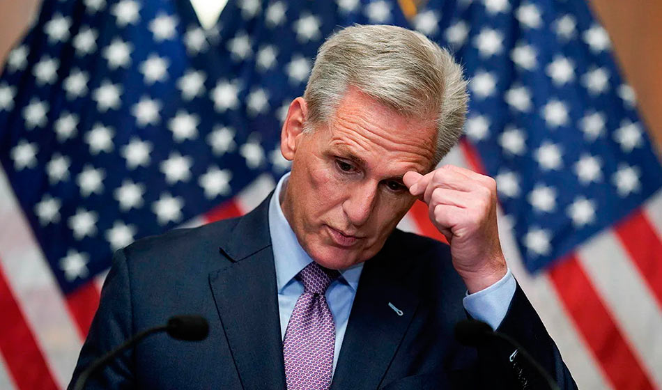 Estados Unidos: Kevin McCarthy fue destituido por la Cámara de Representantes 1 1 DESTACADA getty images