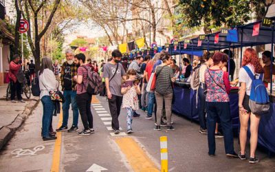 Las calles de Flores reciben una nueva edición de la Feria del Libro local