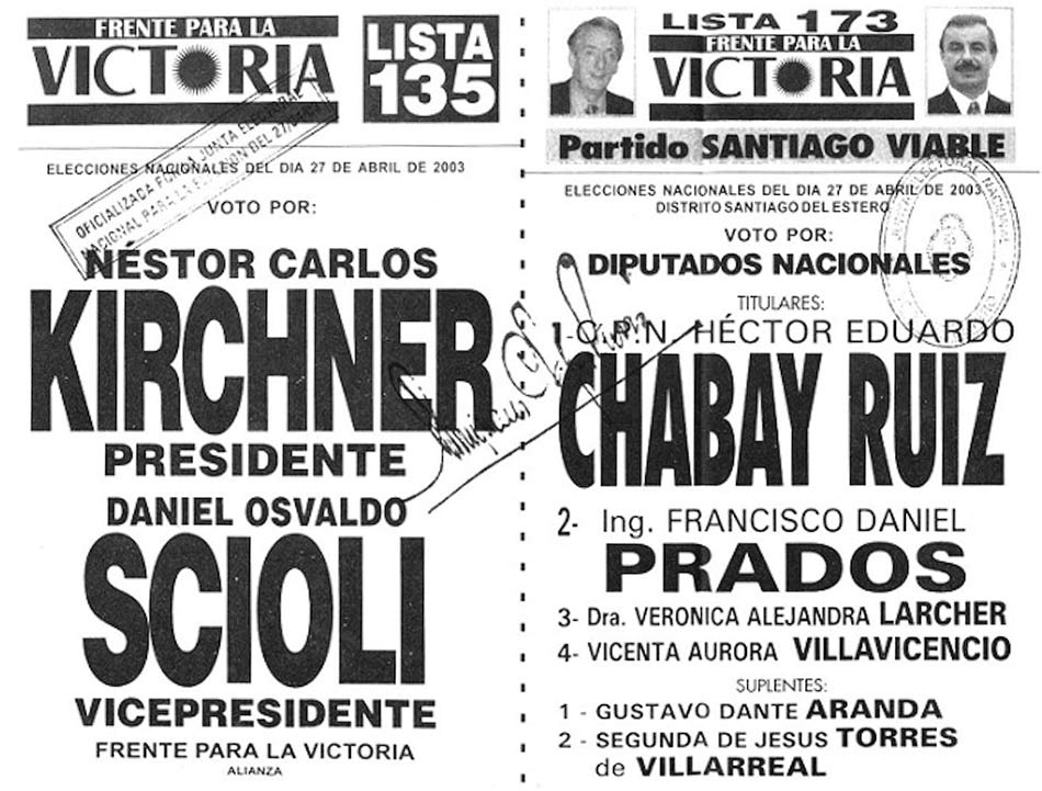 elecciones presidenciales