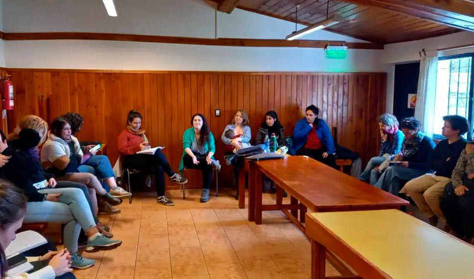  En la previa al evento, la CO se reunió con la jefatura de gabinete del Ministerio de Mujeres, Género y Diversidad. Créditos: @36encpluri.mujeresydisidencias