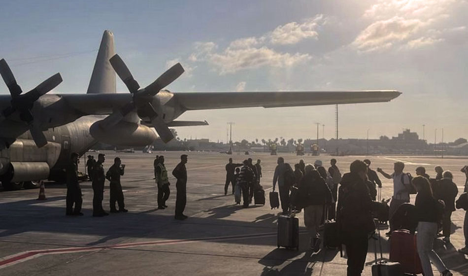 Argentinos repatriados en Israel 