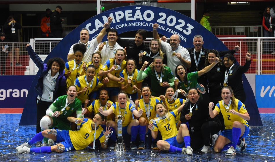 La Verdeamarella sumó su séptimo trofeo en la Copa América Futsal