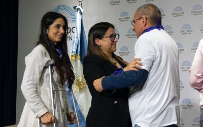 Homenaje a Belén San Román, víctima de violencia digital
