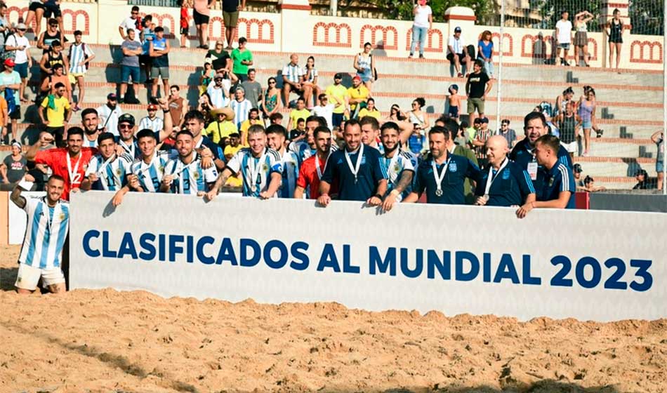 ARGENTINA VS. URUGUAY, CONMEBOL LIGA EVOLUCIÓN FÚTBOL PLAYA