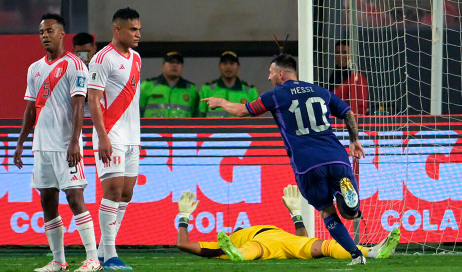 La selección argentina se impuso en Lima y lidera las Eliminatorias Sudamericanas 2