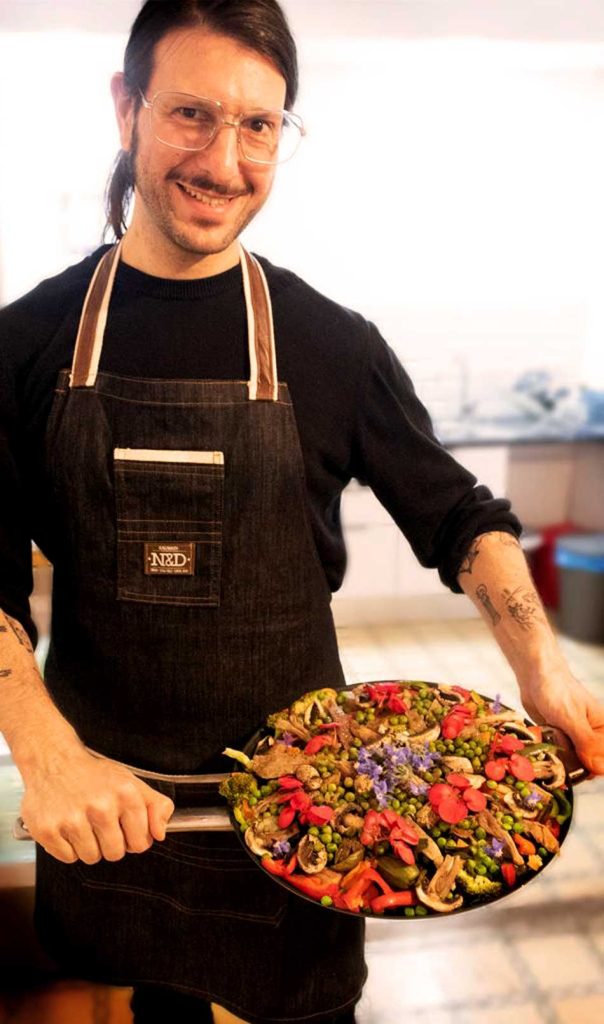 Lisandro Illa: el chef argentino que promueve el veganismo con su talento culinario 2 Lisandro Illa