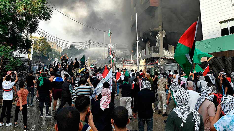 La causa Palestina se está posicionando como un elemento unificador en Medio Oriente. Crédito: RTVE