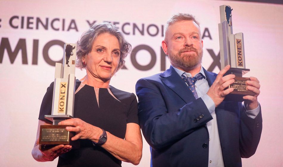 El investigador del CONICET, Gabriel Rabinovich, fue premiado por la Fundación Konex, por sus descubrimientos que permiten el desarrollo de nuevas terapias contra el cáncer. Crédito: Konex 2023 - Gobierno Argentina