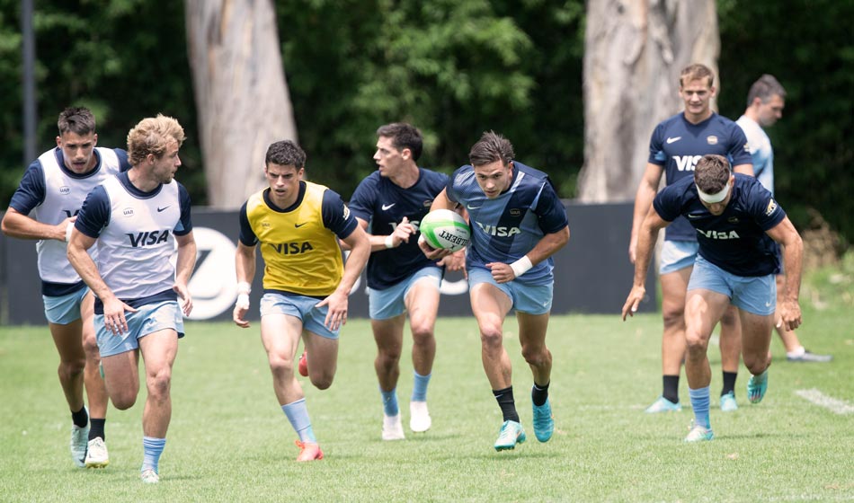 Este jueves el plantel realizó su último entrenamiento en Casa Puma y el viernes partieron rumbo a Dubái. Créditos: Pumas 7s.