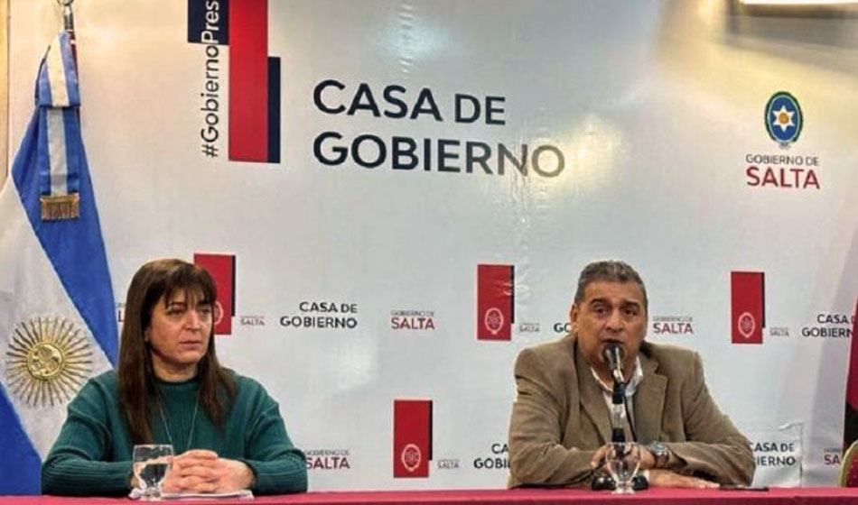 Gobierno de Salta nota