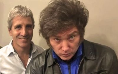 Javier Milei arribó a Estados Unidos acompañado por Caputo