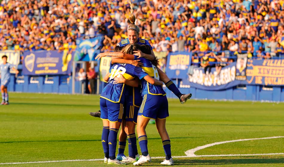 Boca Juniors cosechó su cuarto título consecutivo a nivel local en fútbol femenino. Créditos: Twitter @gardo_licht