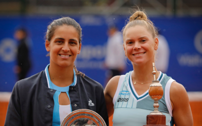 El Argentina Open de la tenista Lourdes Carlé: campeona en dobles y finalista en singles