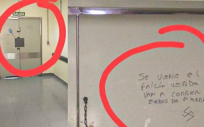 Trabajadores del Hospital Durand denuncian actos de vandalismo en el edificio