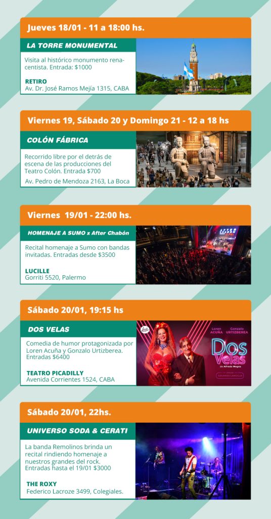 Agenda Semanal Cultural