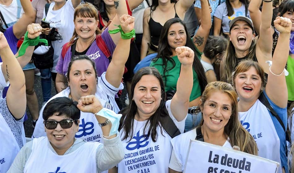 DESTACADA Nueva marcha de Antorchas por el reconocimiento de la Enfermeria candela reitano