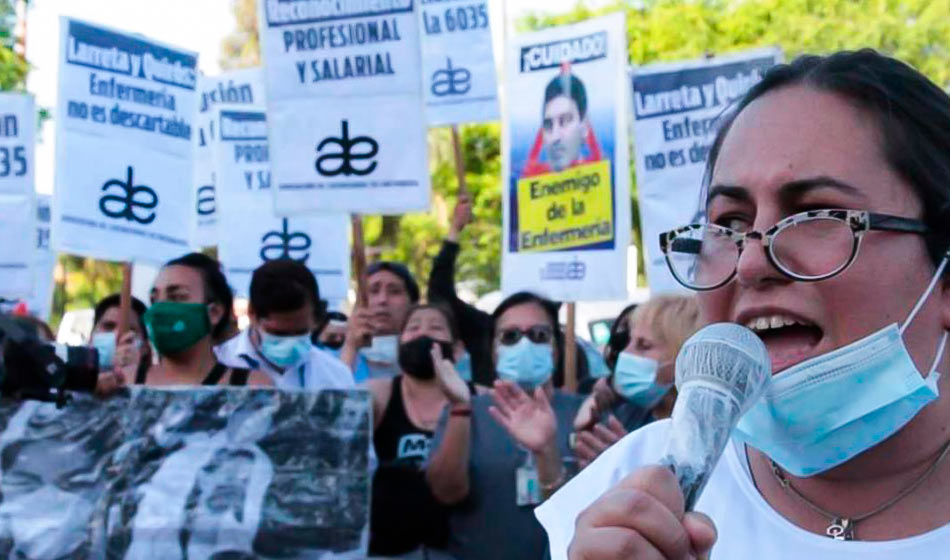 Enfermeria un rol clave y una lucha eterna DESTACADA Periodismo de Izquierda Julian Bernadaz 1