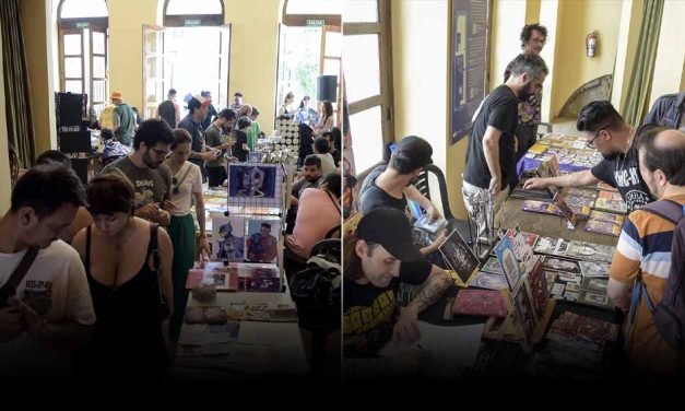 La Gran Feria de Historietas reunió a más de 40 artistas en la Manzana de las Luces