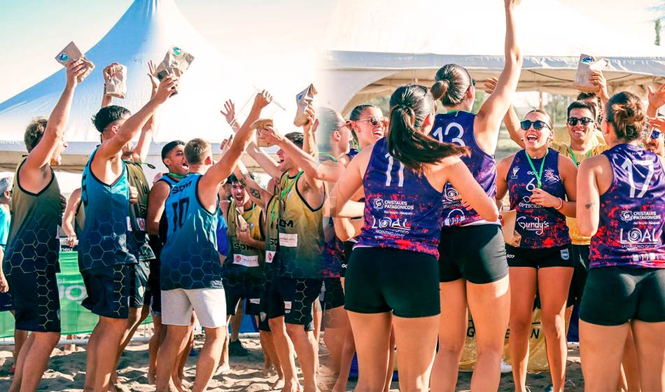 Cómo mantener un reinado en la Copa Argentina de Beach Handball: IFES Fly Summer y Sol de Mayo retuvieron el título 1 Beach Handball