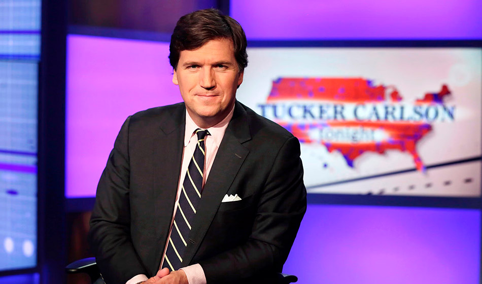 Carlson protagonizó una histórica entrevista a Putin