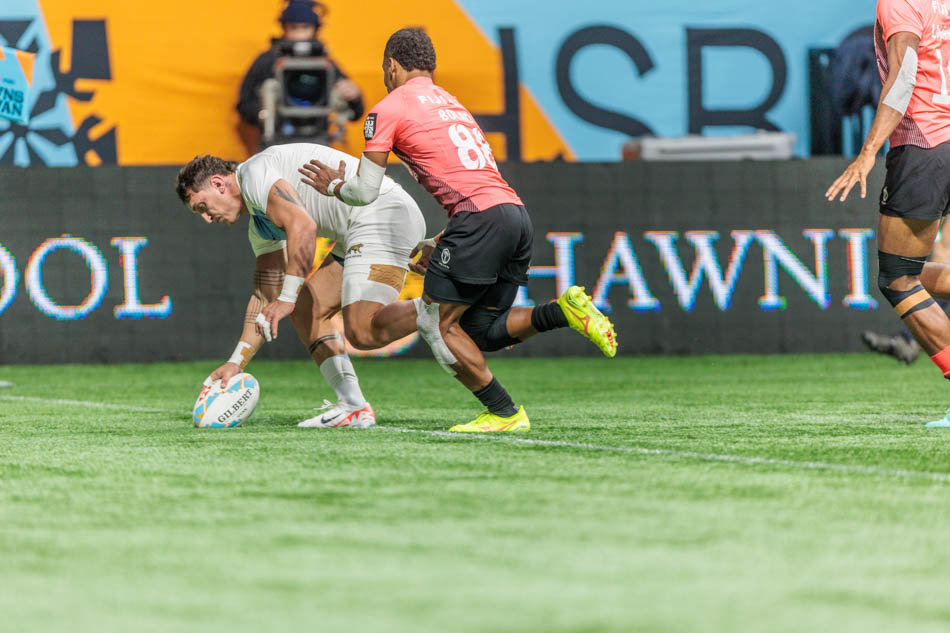 Los Pumas 7s derrotaron a Nueva Zelanda y son campeones del Seven de Vancouver 2