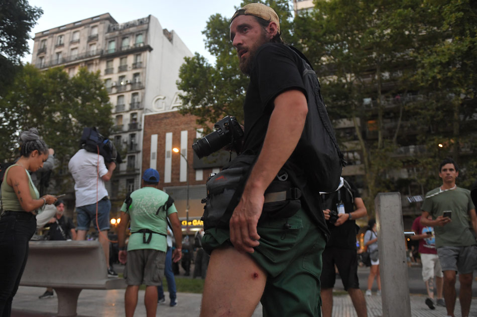 El país que quieren: calles militarizadas, represión y violencia 3 3 Telam
