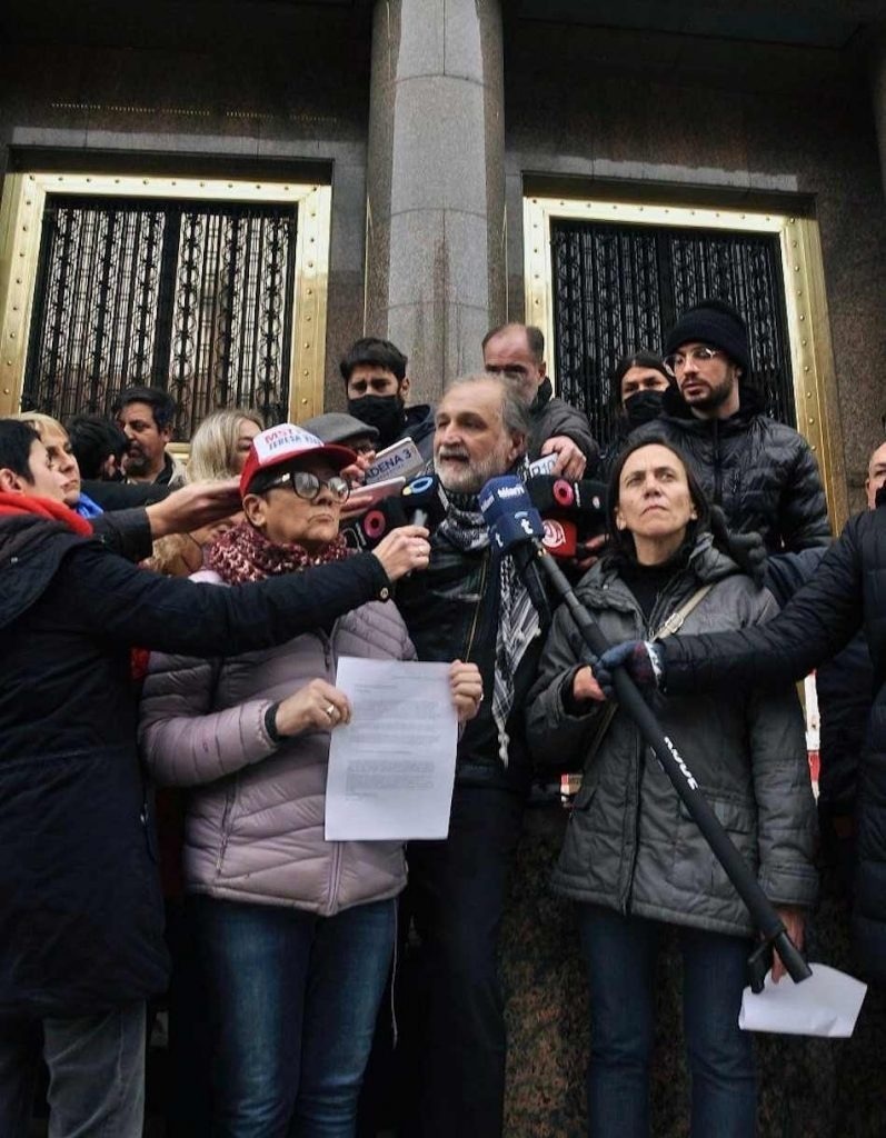 4 La unidad piquetera marcha hacia