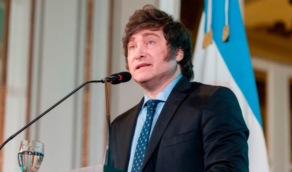 Javier Milei aseguró que si los gobernadores patagónicos cortan el suministro energético van a caer en un delito. Crédito: El Orden Mundial