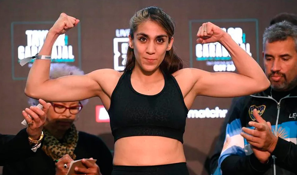 La boxeadora Karen Carabajal está lista para su segunda chance por el título mundial 1 carabajal