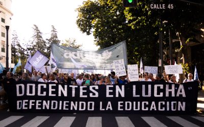 La Plata: movilización de la comunidad universitaria en contra del ajuste