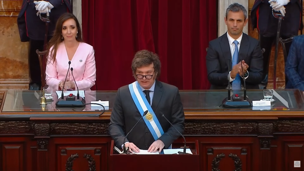 discurso de Milei