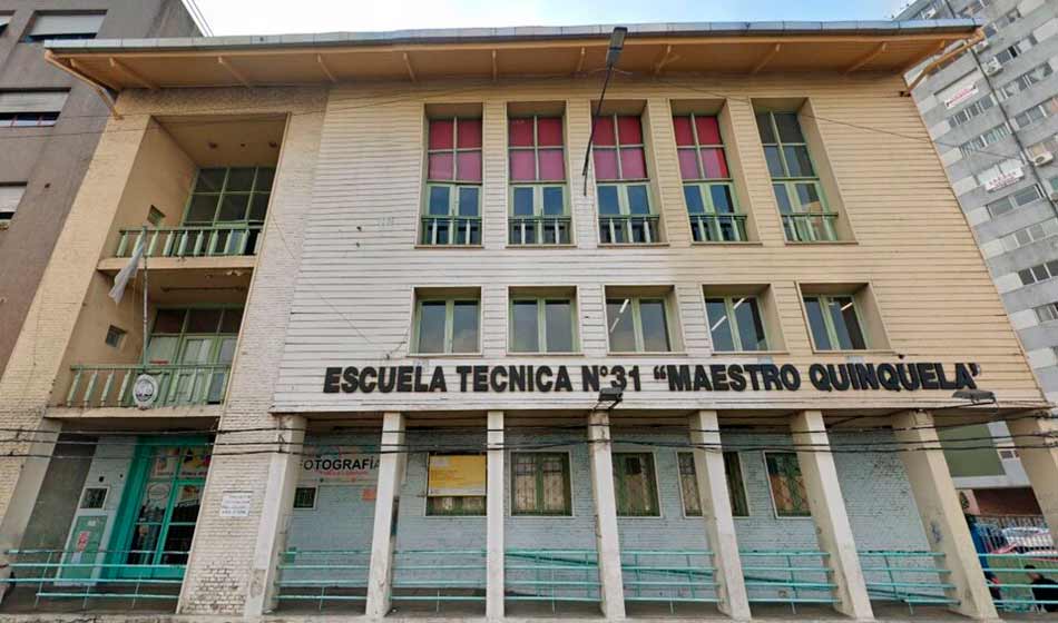 Escuela Tecnica Numero 31 Maestro Quinquela maps