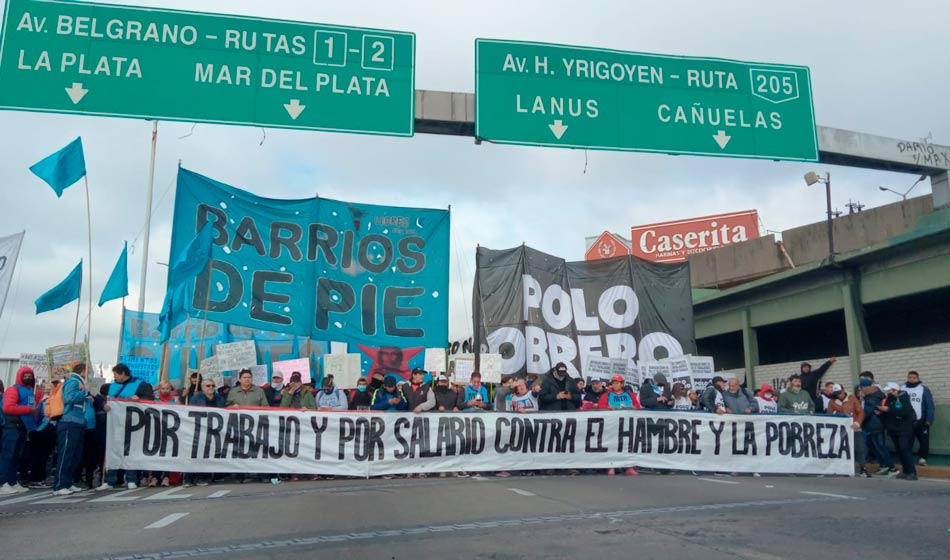 Contra el hambre y el ajuste, la Unidad Piquetera comienza la movilización 1 Facundo Garcia 1
