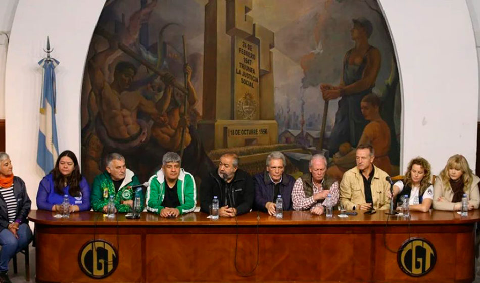 La CGT pronostica un “parazo” en repudio a las políticas del Gobierno 1 cgt