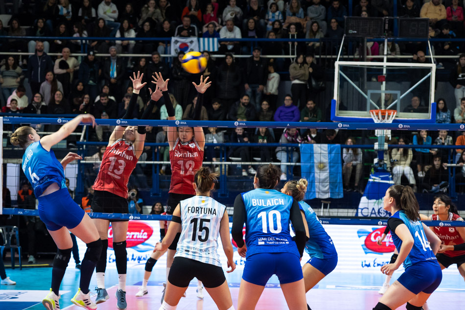 Con buenas sensaciones para el futuro, Las Panteras vencieron a Corea del Sur en La Plata 4 2024.05.23 Argentina vs Corea Voley Femenino 0257