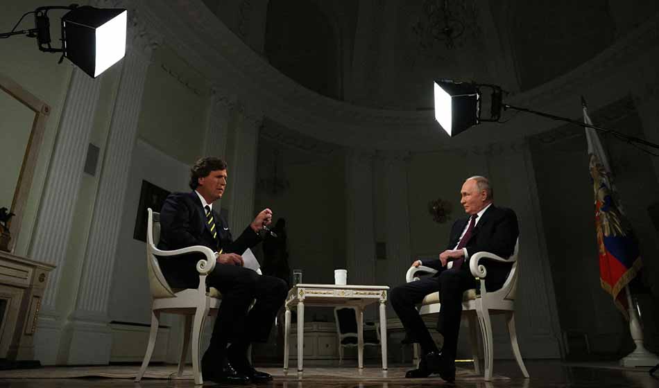 Foto 2 Carlson y Putin Credito AFP Getty Images
