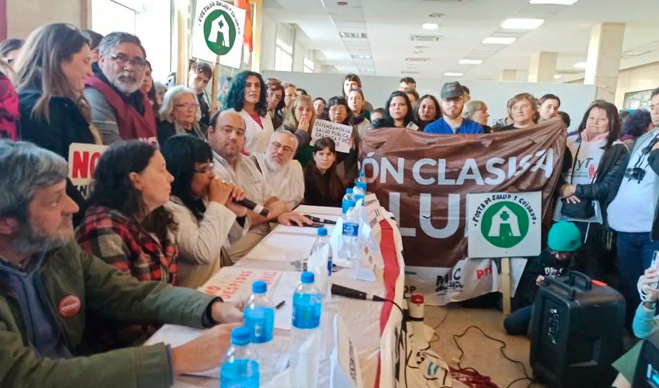 Ni un paso atrás: el Hospital Posadas continúa en lucha contra el Gobierno 2 2 PTS Zona Oeste
