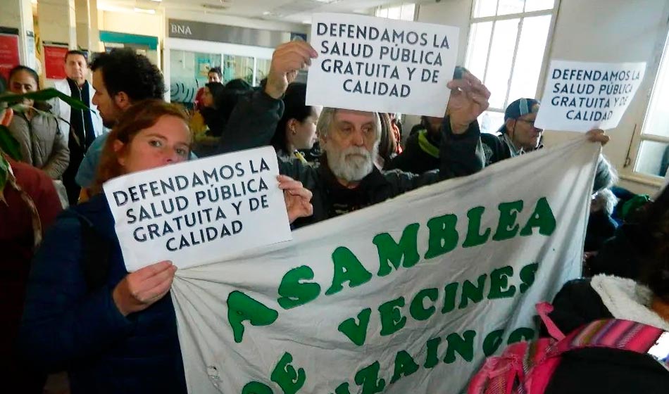 Ni un paso atrás: el Hospital Posadas continúa en lucha contra el Gobierno 3 3 PTS Zona Oeste