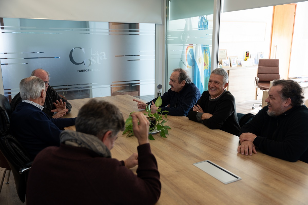 Alfonsin con el intendente del Partido de La Costa